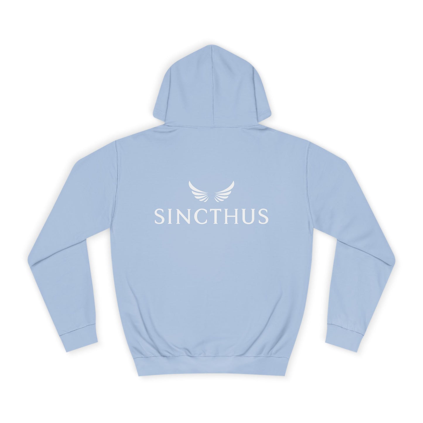Unisex College Hoodie Sincthus Back Logo