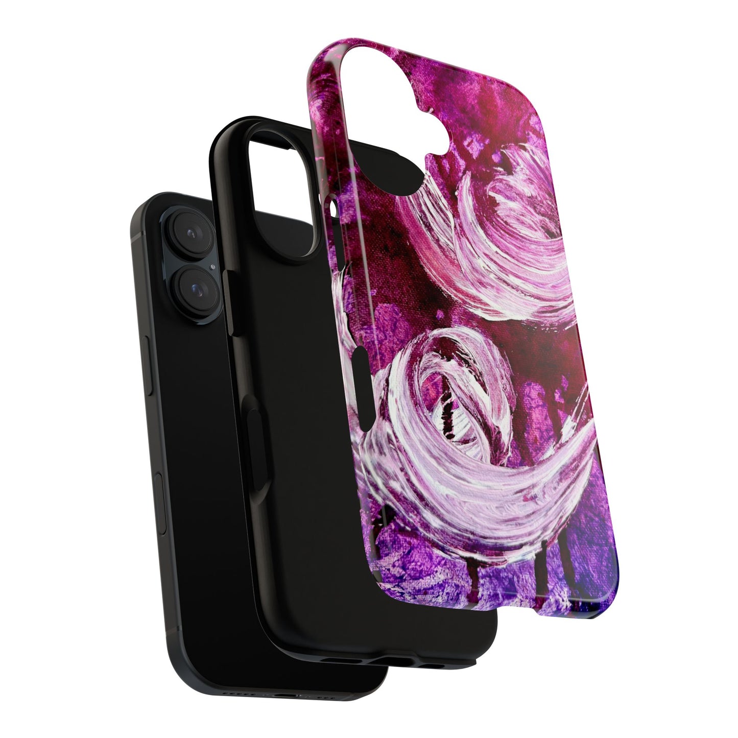 Stylish Hard Phone Case, Love Path, Art Design by Sincthus