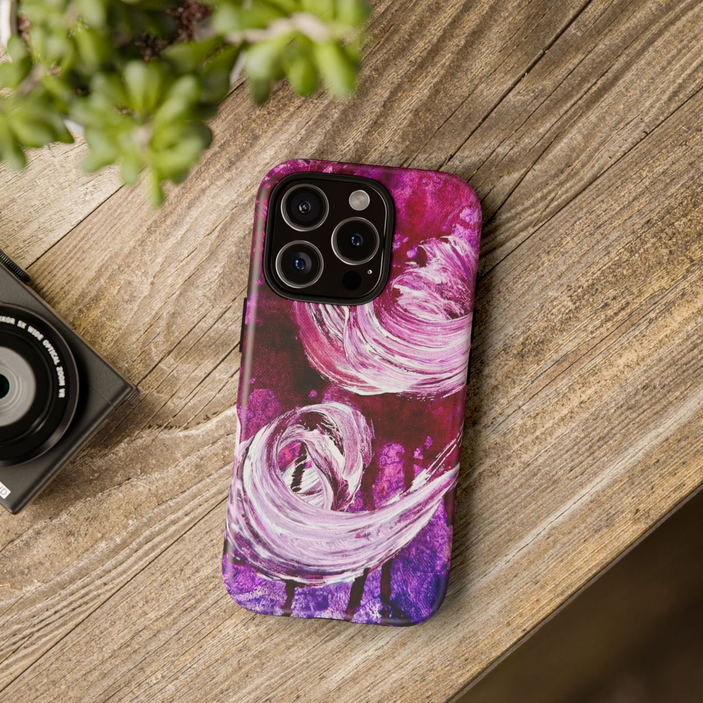 Stylish Hard Phone Case, Love Path, Art Design by Sincthus