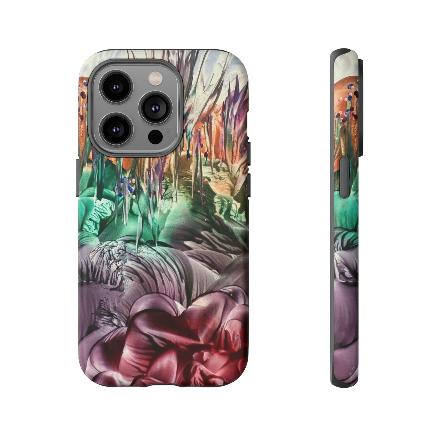 Stylish Hard Phone Case, Landscape, Art Design by Sincthus