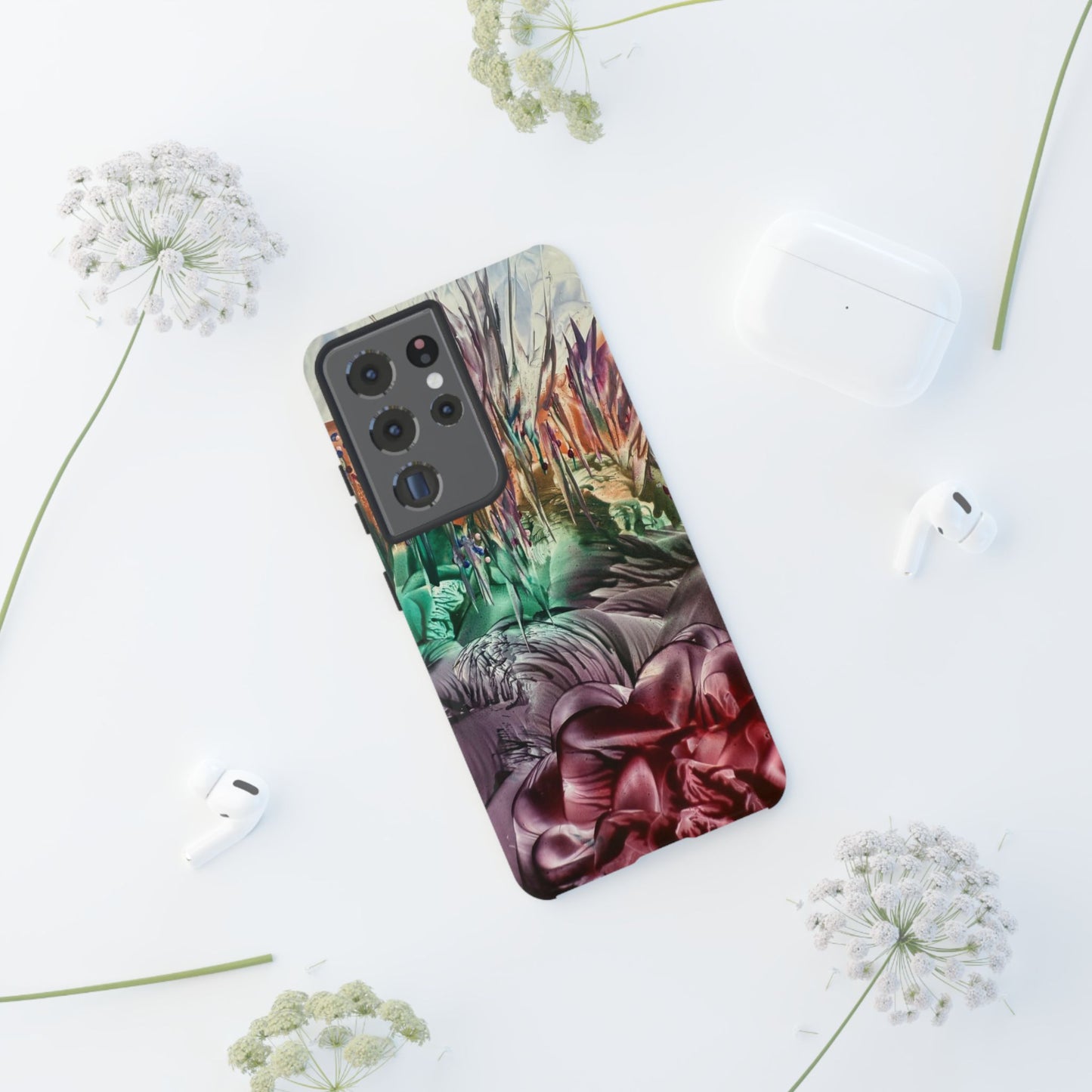 Stylish Hard Phone Case, Landscape, Art Design by Sincthus