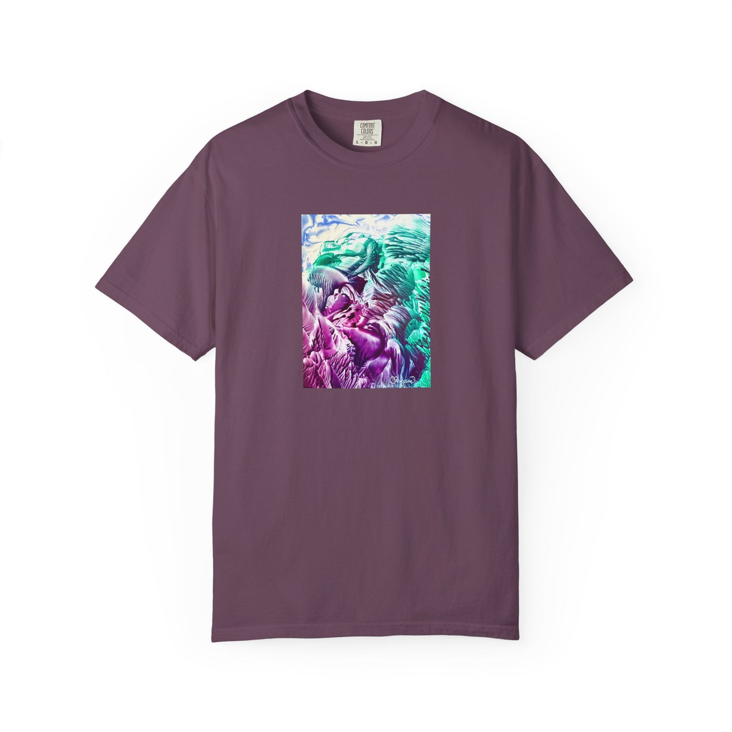 Unisex Garment-Dyed T-shirt, Bloom, Art Design by Sincthus