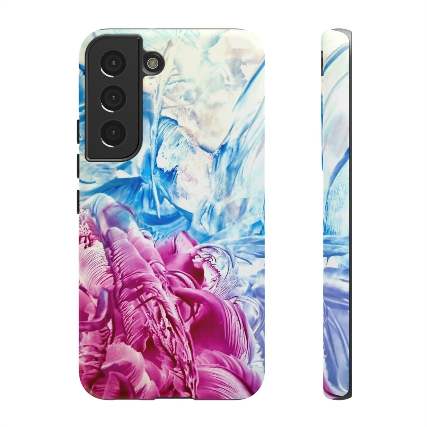 Stylish Hard Phone Case, White Horse, Art Design by Sincthus