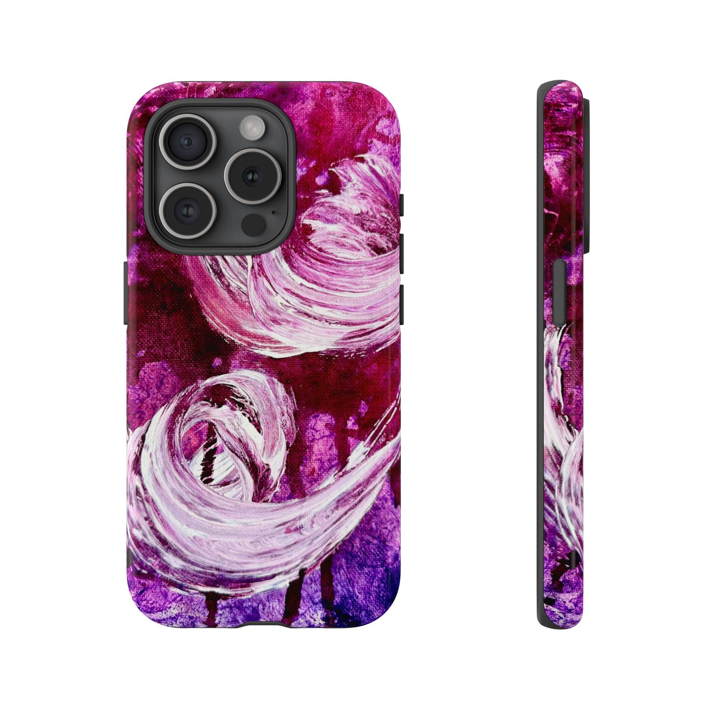 Stylish Hard Phone Case, Love Path, Art Design by Sincthus