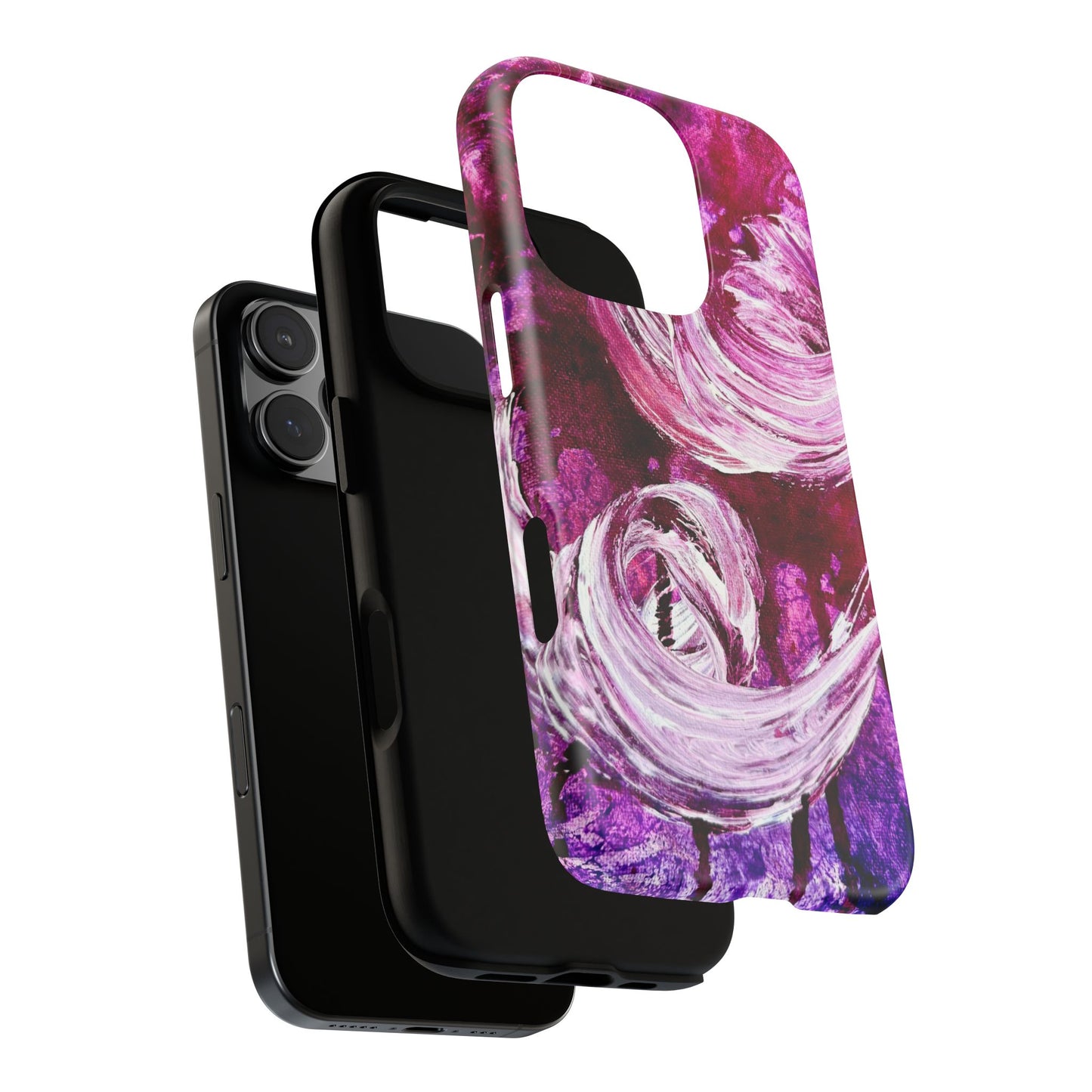 Stylish Hard Phone Case, Love Path, Art Design by Sincthus