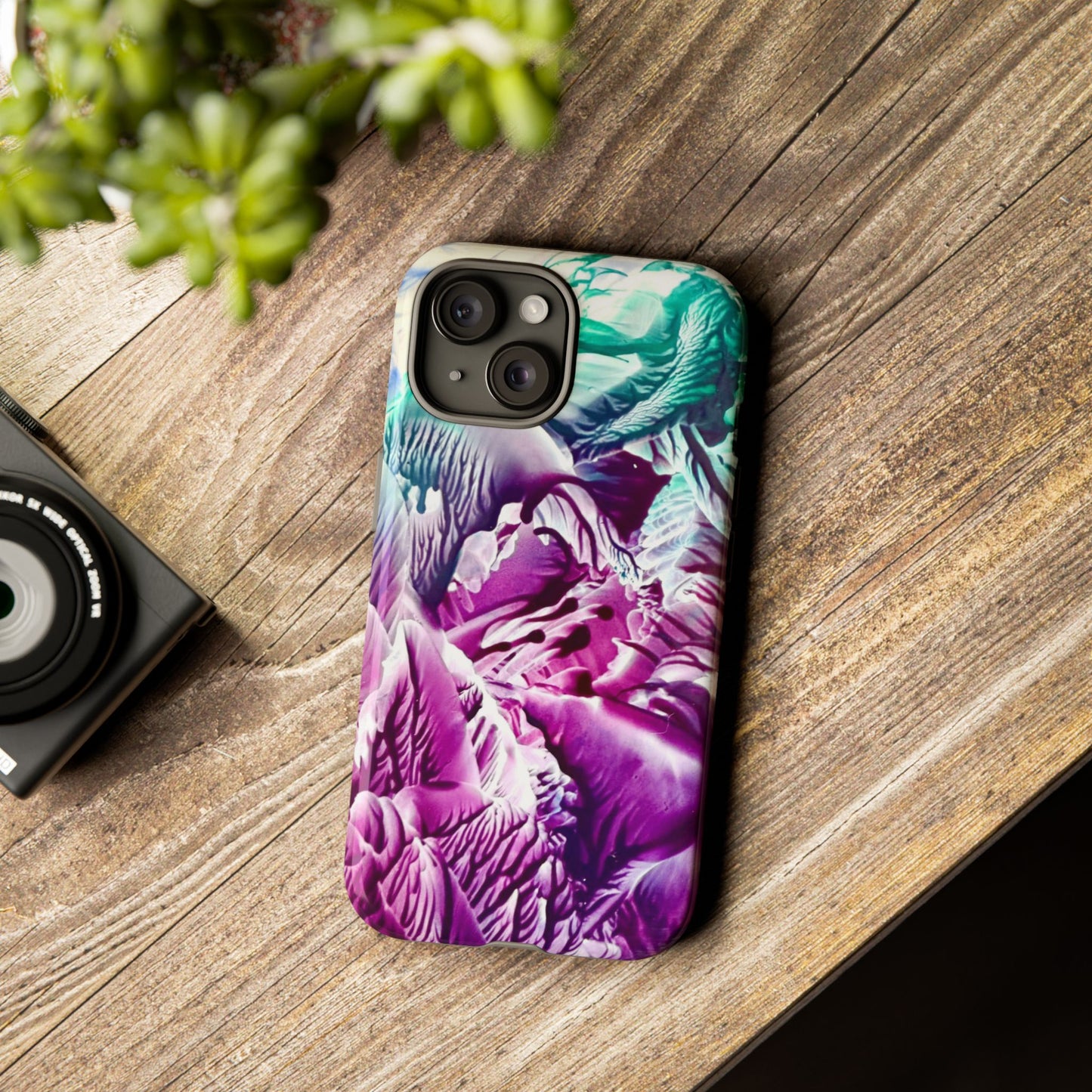 Stylish Hard Phone Case, Bloom, Art Design by Sincthus