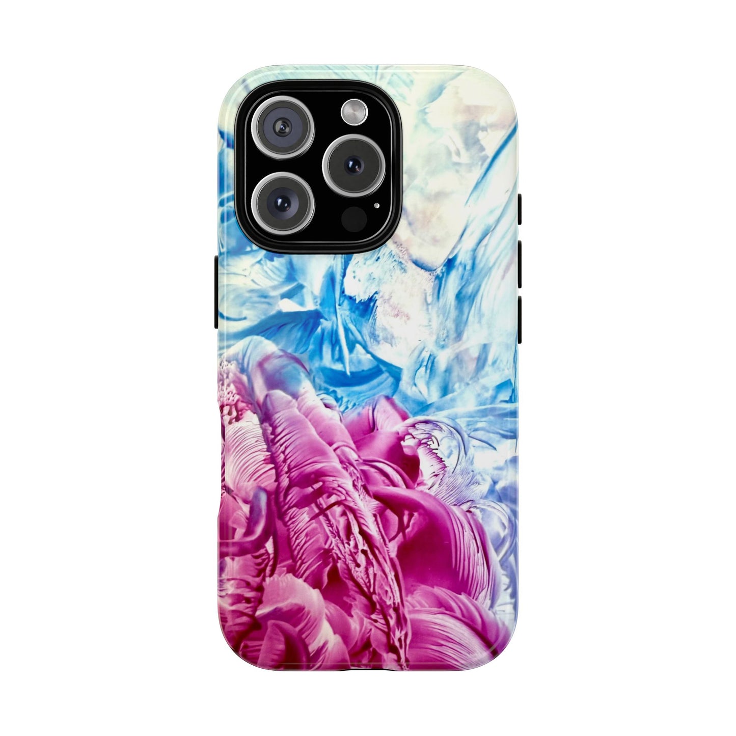 Stylish Hard Phone Case, White Horse, Art Design by Sincthus