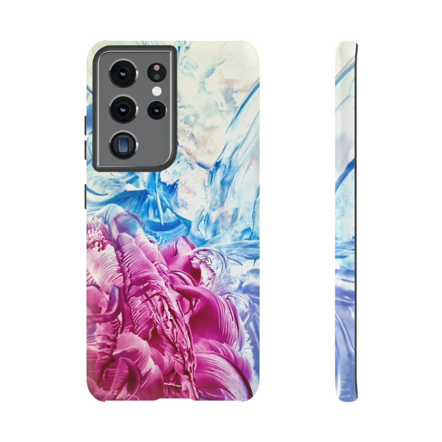 Stylish Hard Phone Case, White Horse, Art Design by Sincthus