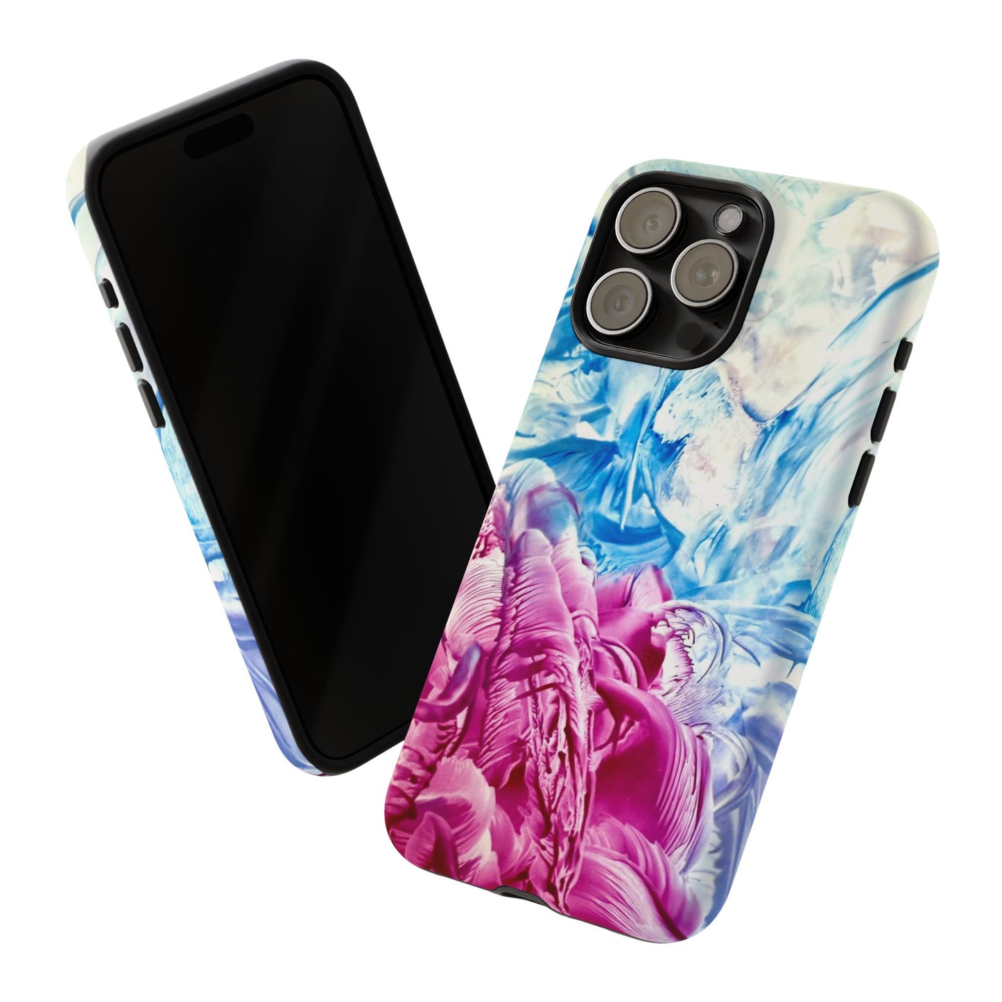 Stylish Hard Phone Case, White Horse, Art Design by Sincthus