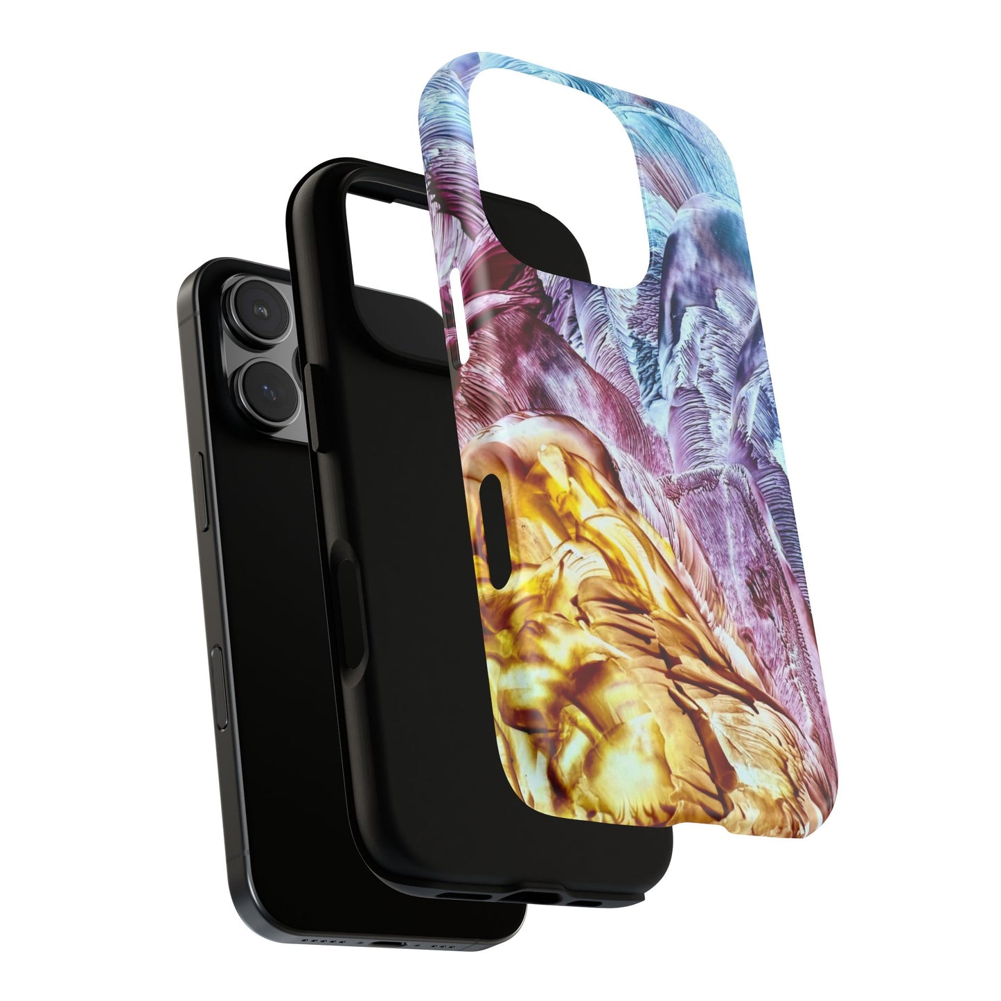 Stylish Hard Phone Case, Waves, Art Design by Sincthus