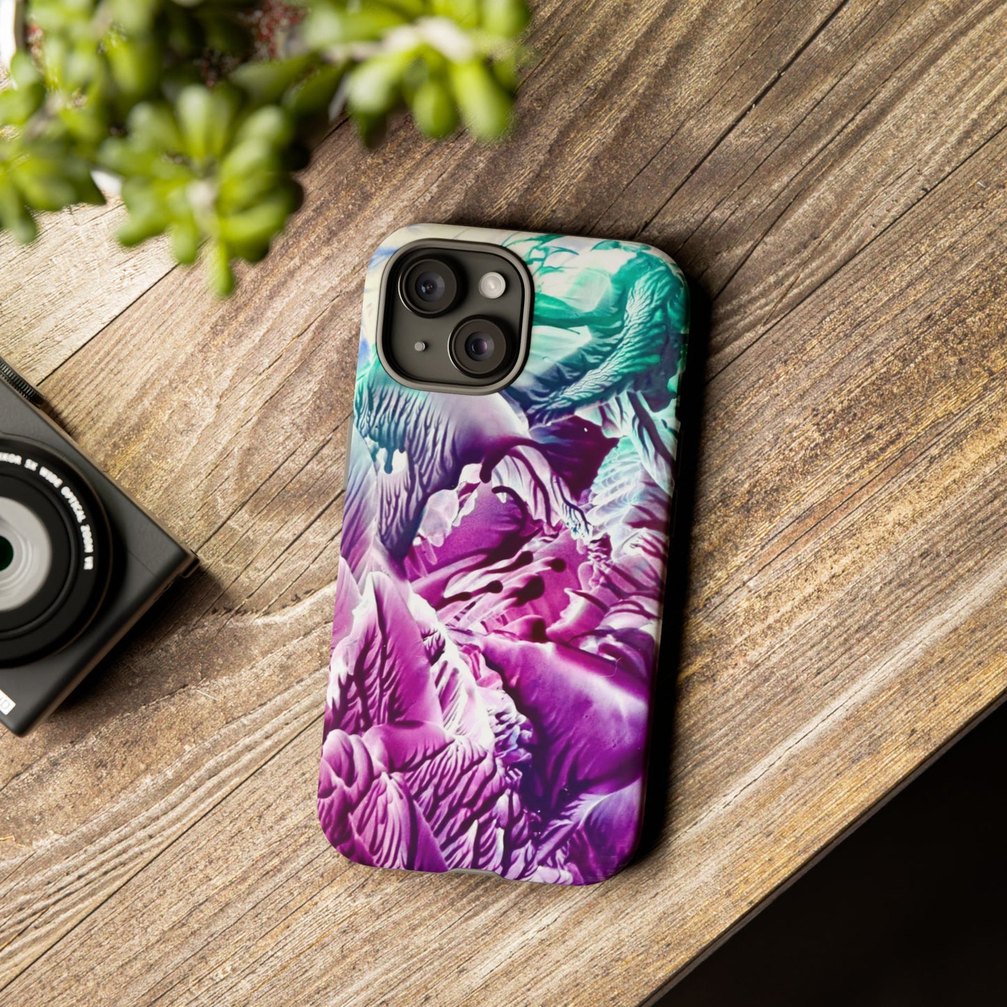 Stylish Hard Phone Case, Bloom, Art Design by Sincthus
