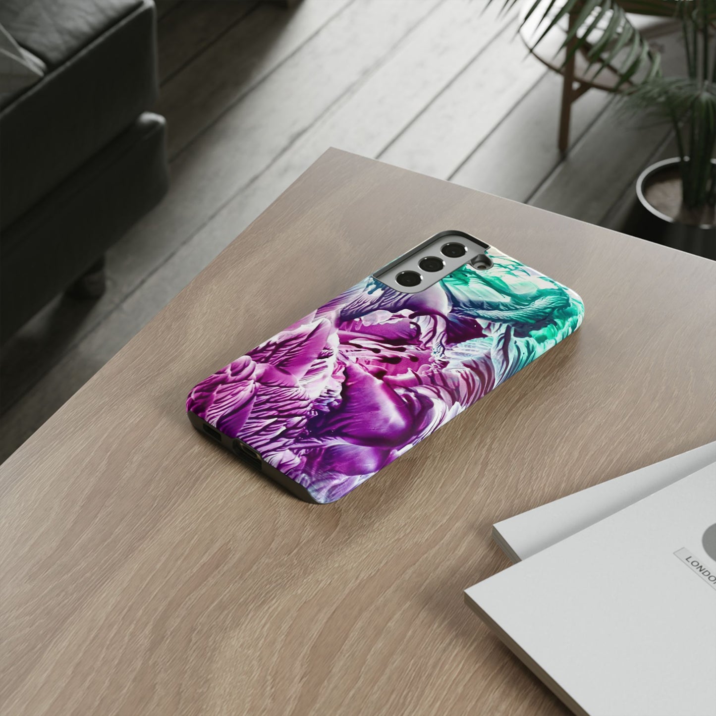 Stylish Hard Phone Case, Bloom, Art Design by Sincthus