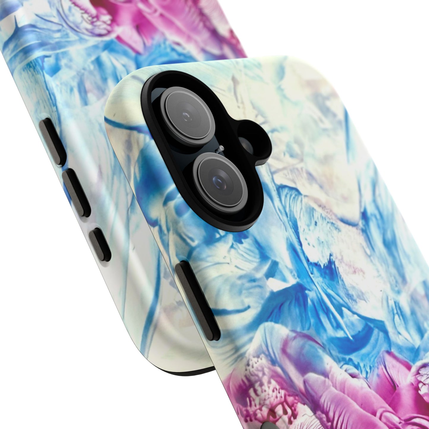 Stylish Hard Phone Case, White Horse, Art Design by Sincthus