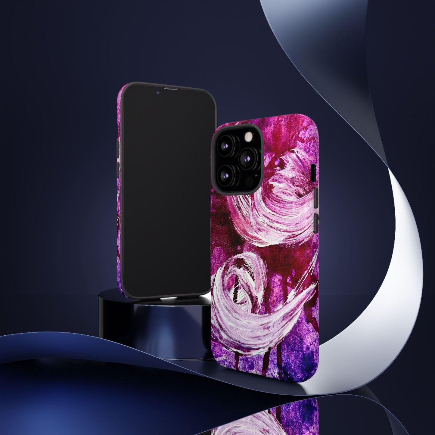 Stylish Hard Phone Case, Love Path, Art Design by Sincthus