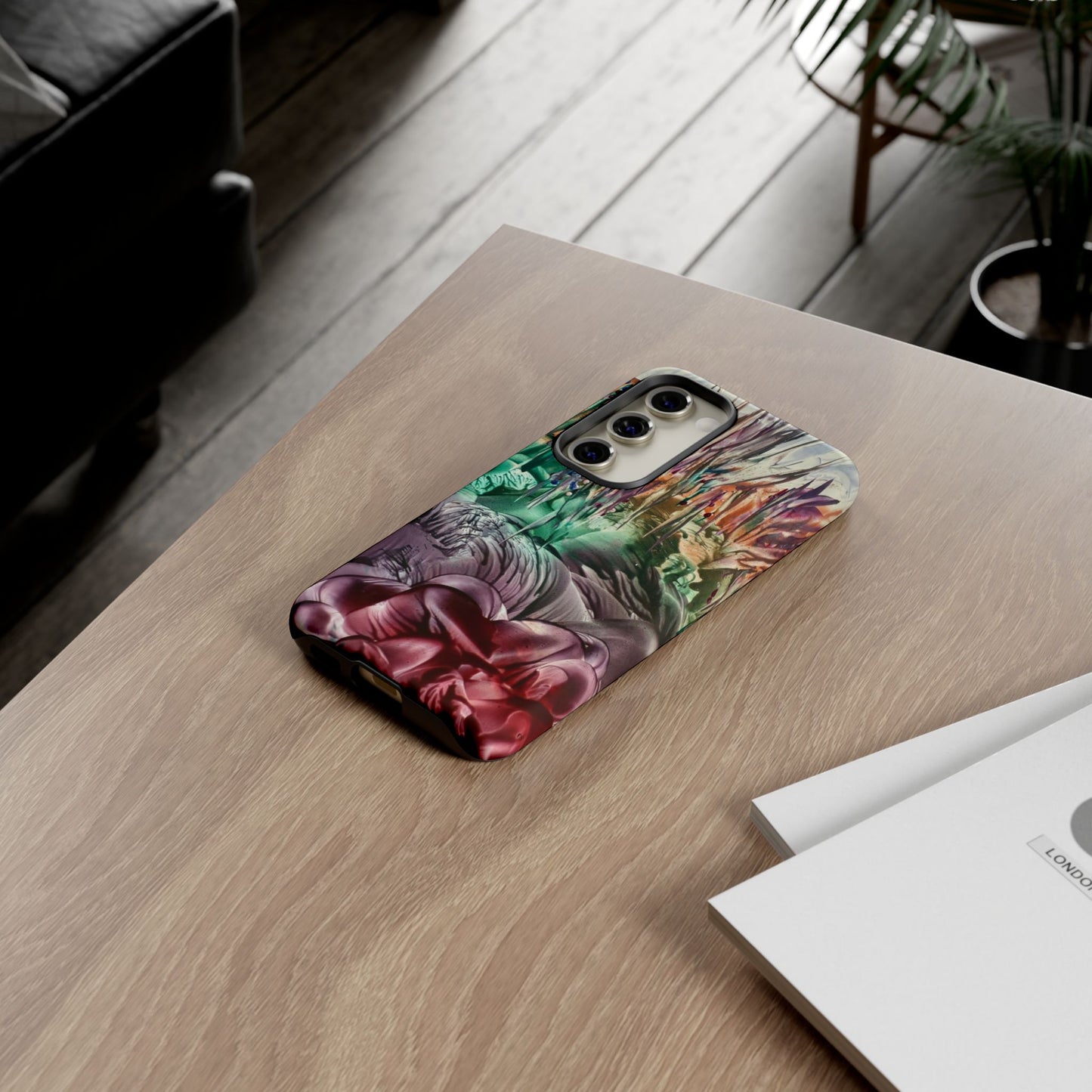 Stylish Hard Phone Case, Landscape, Art Design by Sincthus