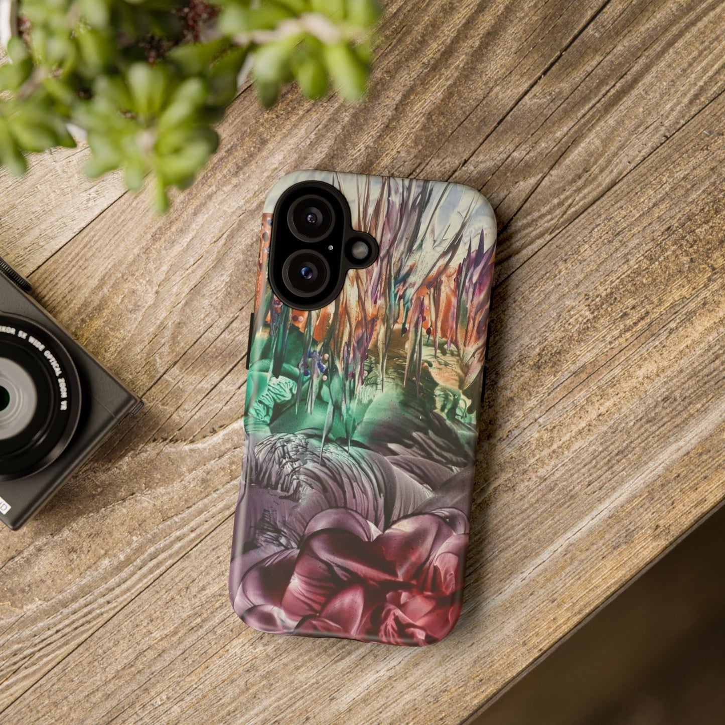 Stylish Hard Phone Case, Landscape, Art Design by Sincthus