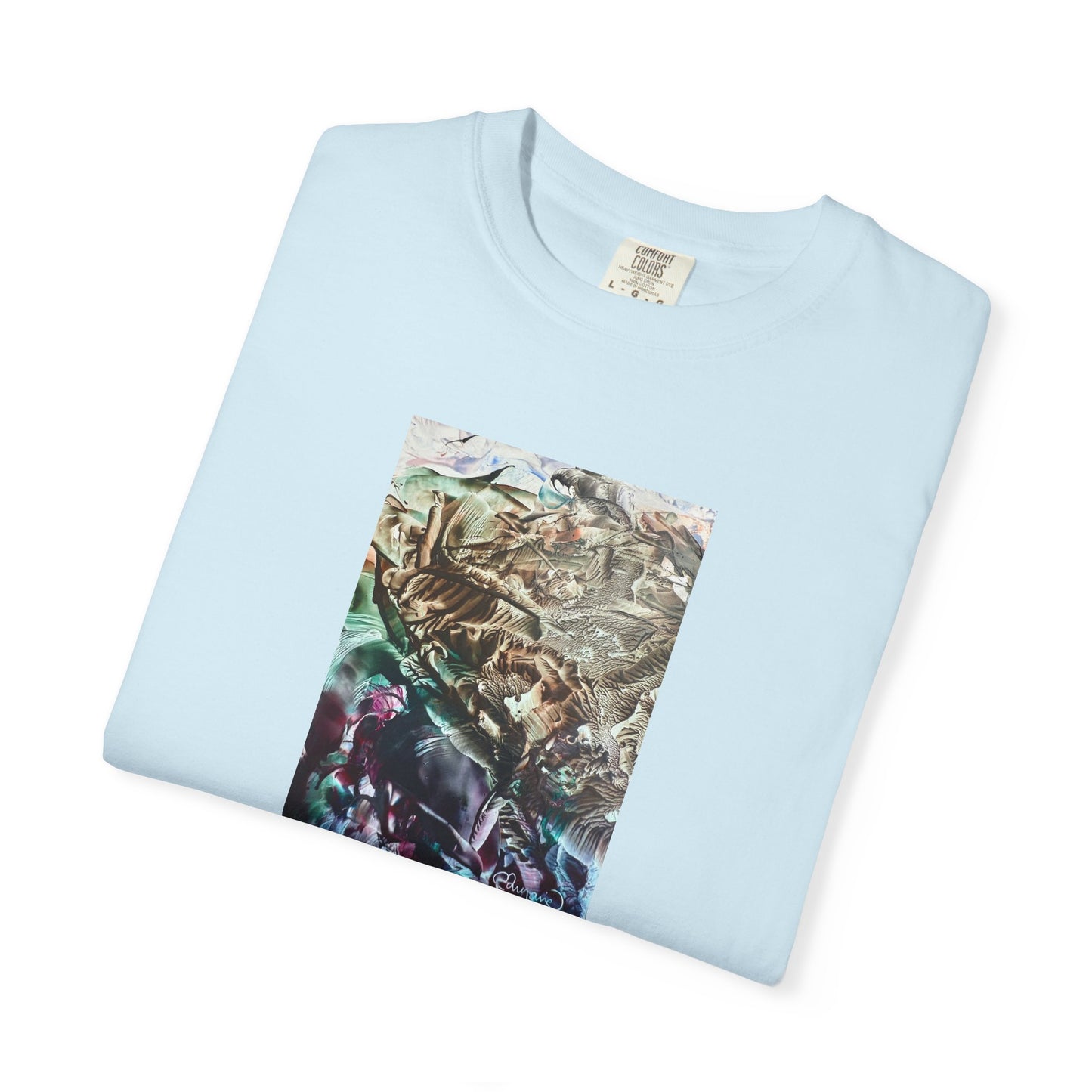 Unisex Garment-Dyed T-shirt, Adventure, Art Design by Sincthus