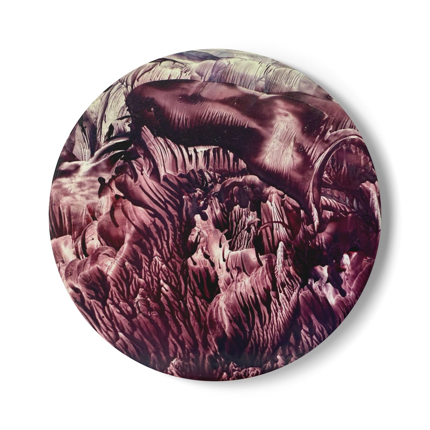 Ceramic Coaster, Wild Life, Art Design by Sincthus