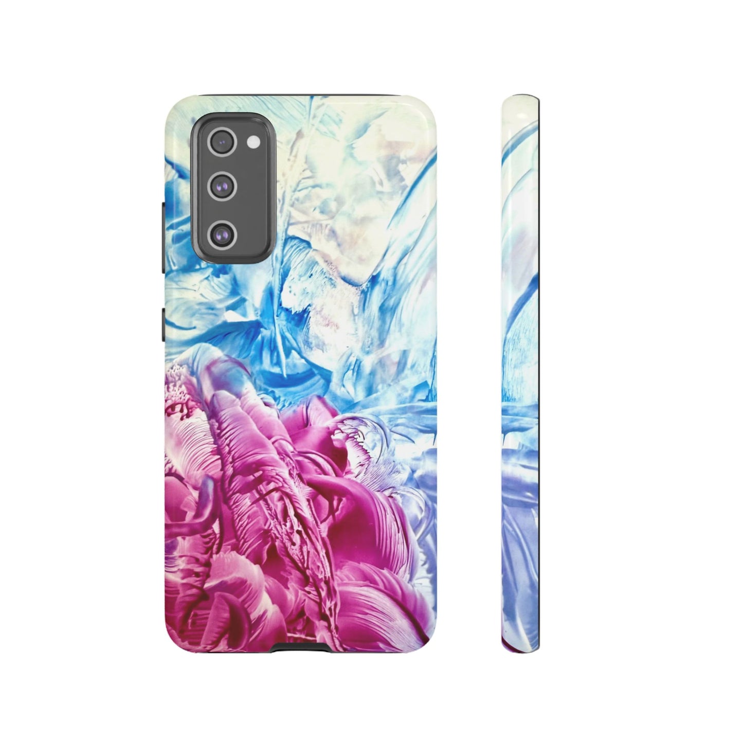 Stylish Hard Phone Case, White Horse, Art Design by Sincthus