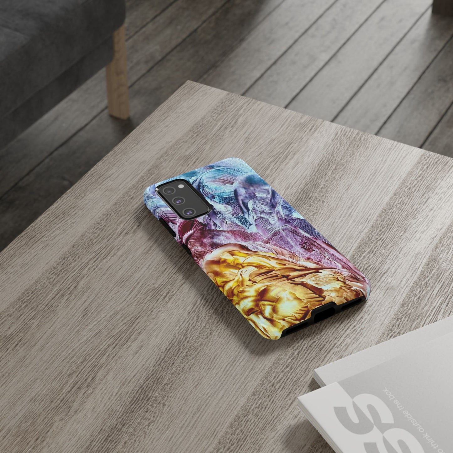 Stylish Hard Phone Case, Waves, Art Design by Sincthus