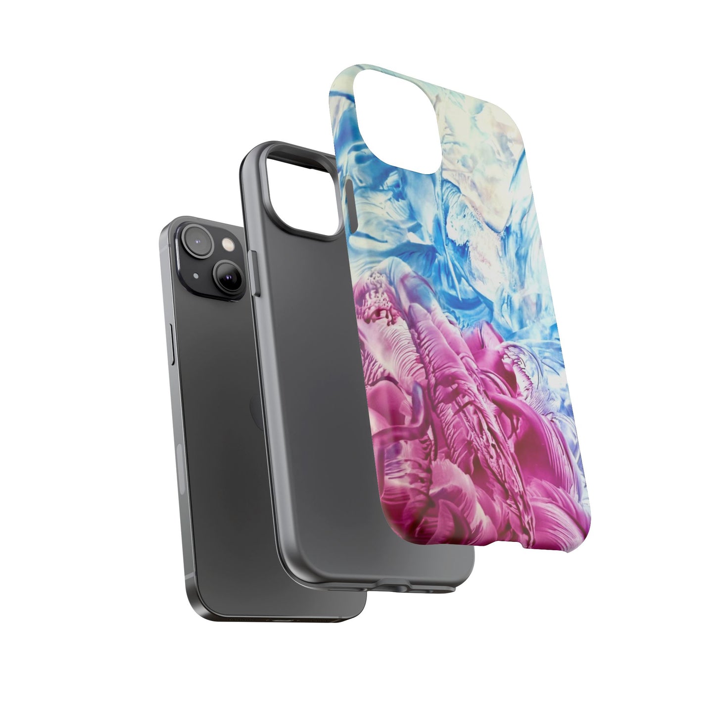 Stylish Hard Phone Case, White Horse, Art Design by Sincthus