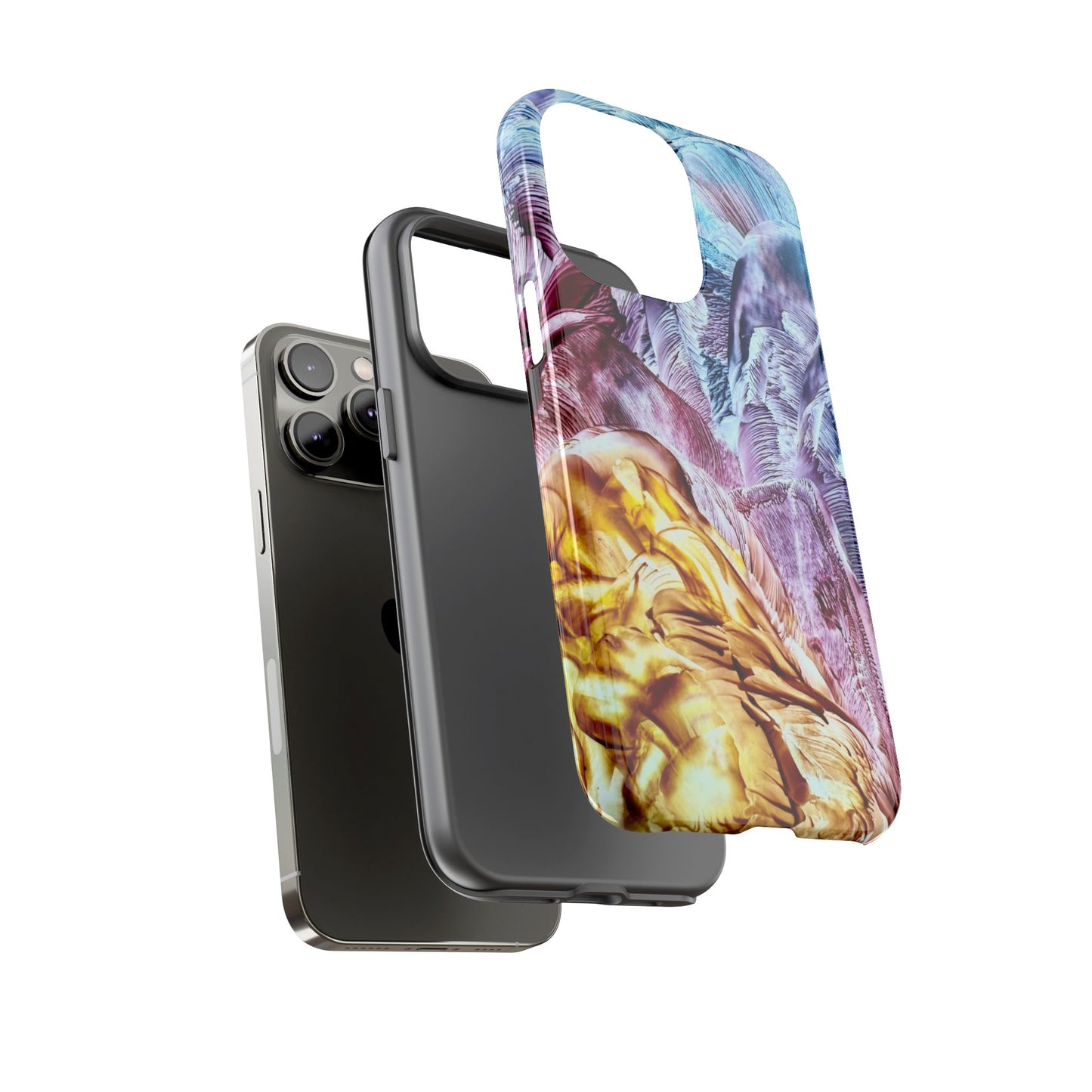 Stylish Hard Phone Case, Waves, Art Design by Sincthus