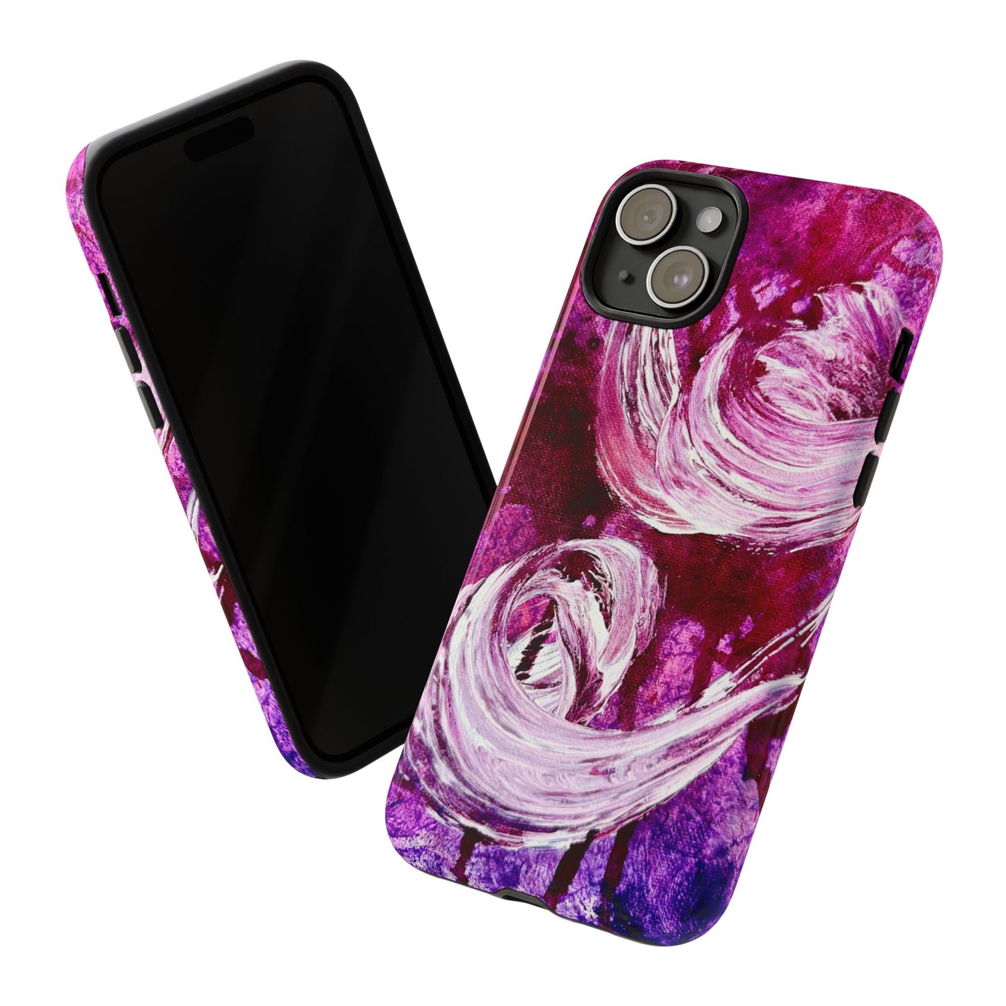 Stylish Hard Phone Case, Love Path, Art Design by Sincthus