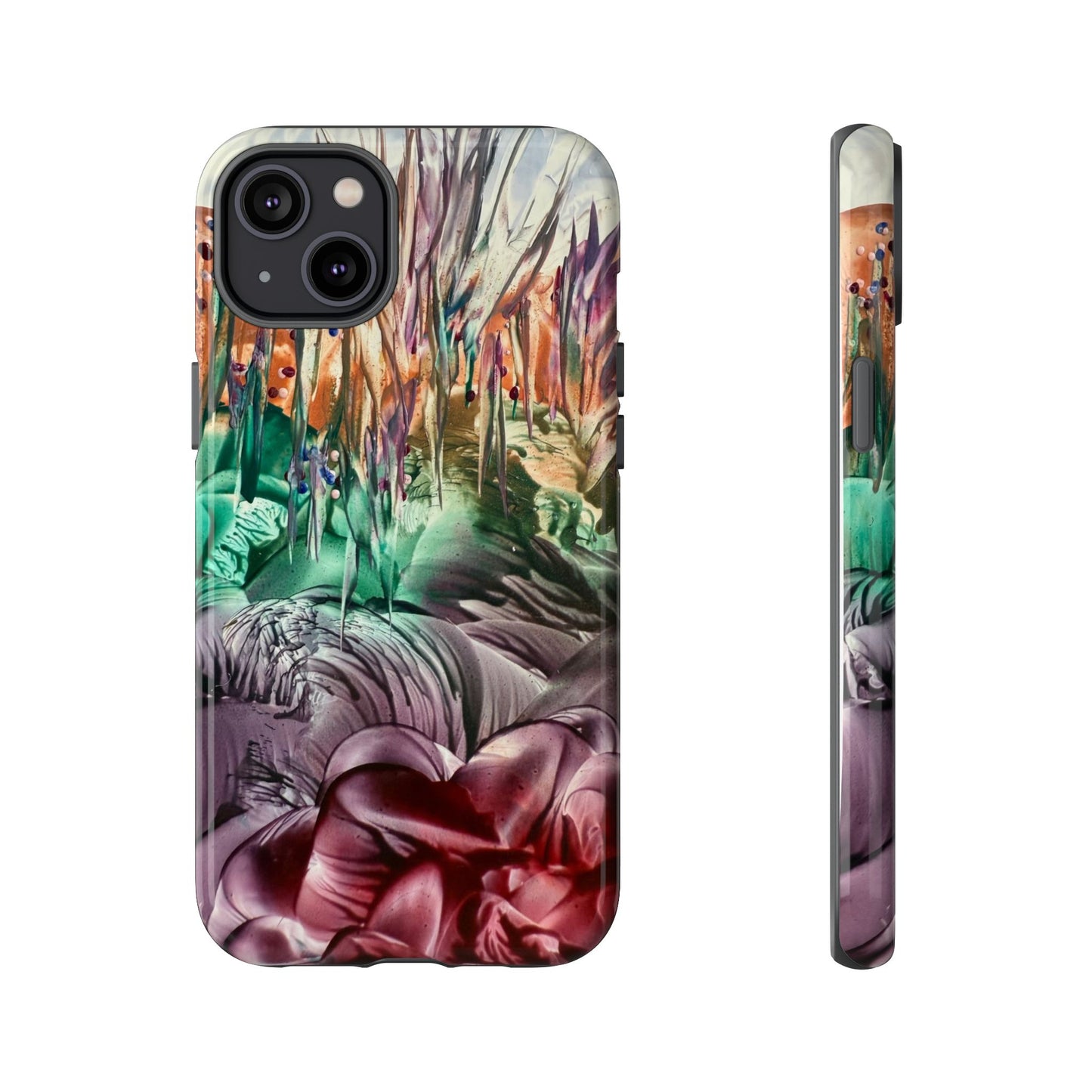 Stylish Hard Phone Case, Landscape, Art Design by Sincthus