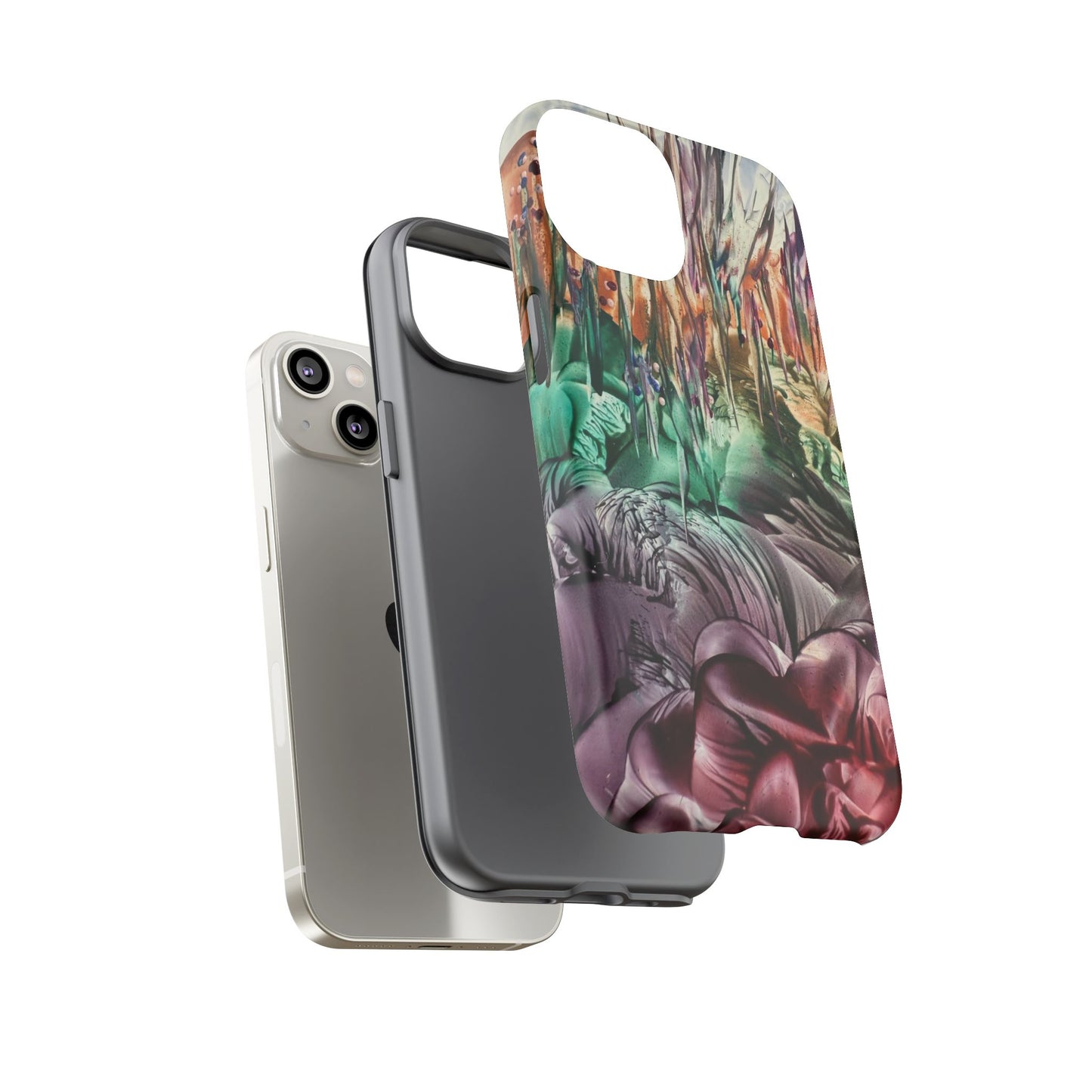 Stylish Hard Phone Case, Landscape, Art Design by Sincthus