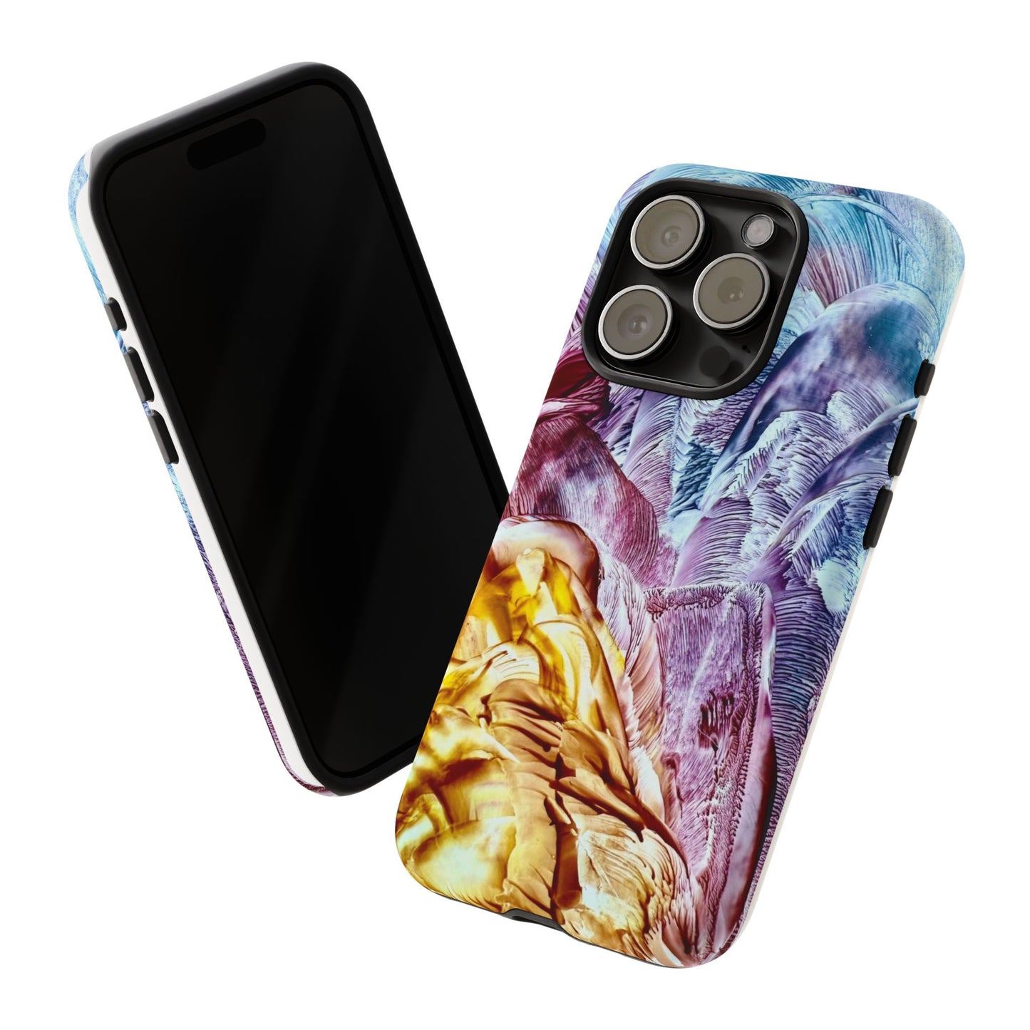 Stylish Hard Phone Case, Waves, Art Design by Sincthus
