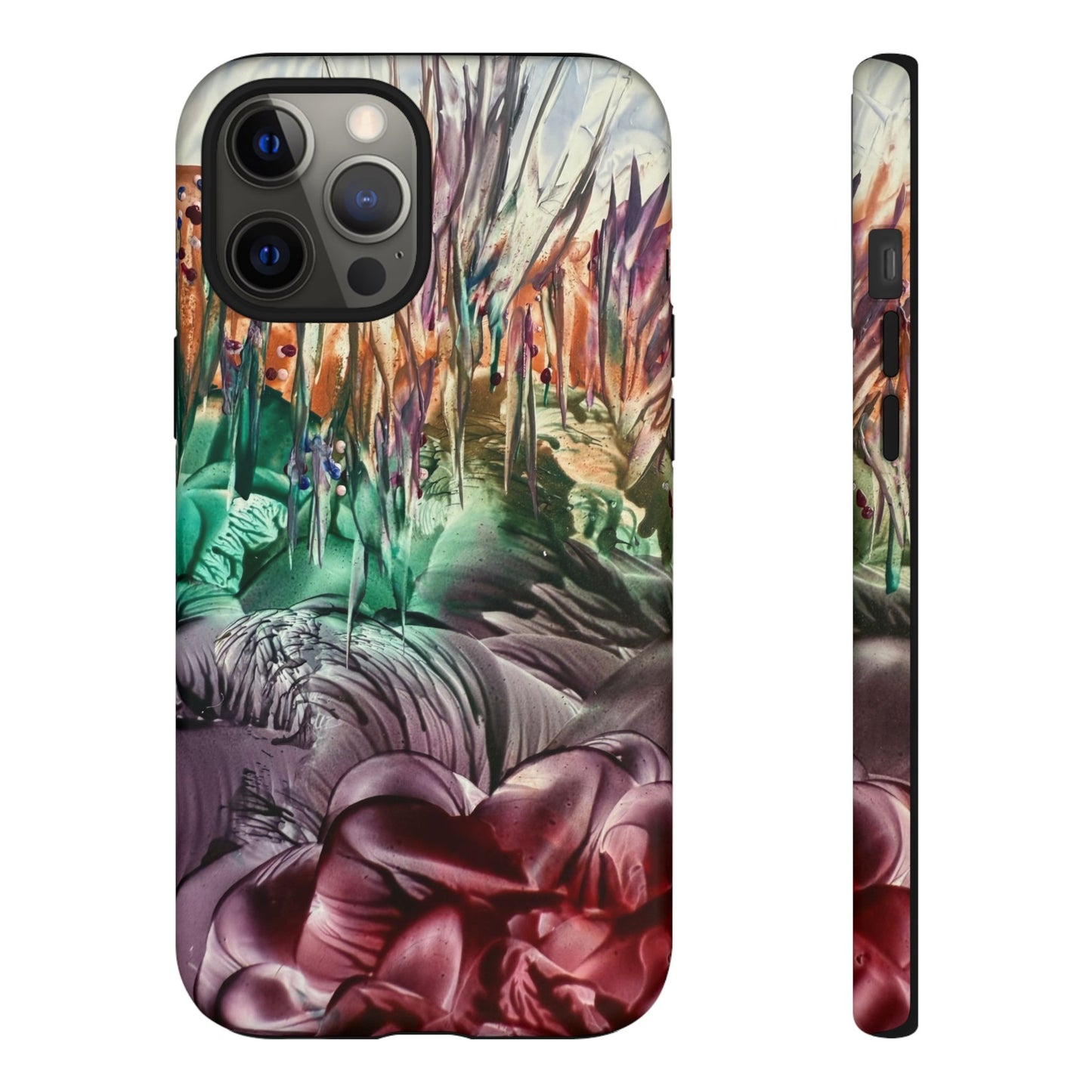 Stylish Hard Phone Case, Landscape, Art Design by Sincthus