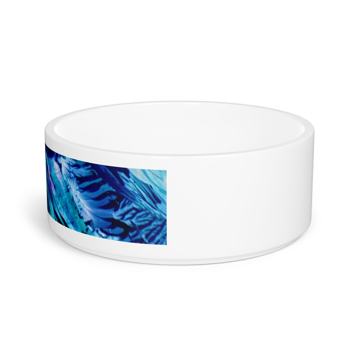 Rustic Pet Bowl for Dogs and Cats, Beautiful, Art Design by Sincthus