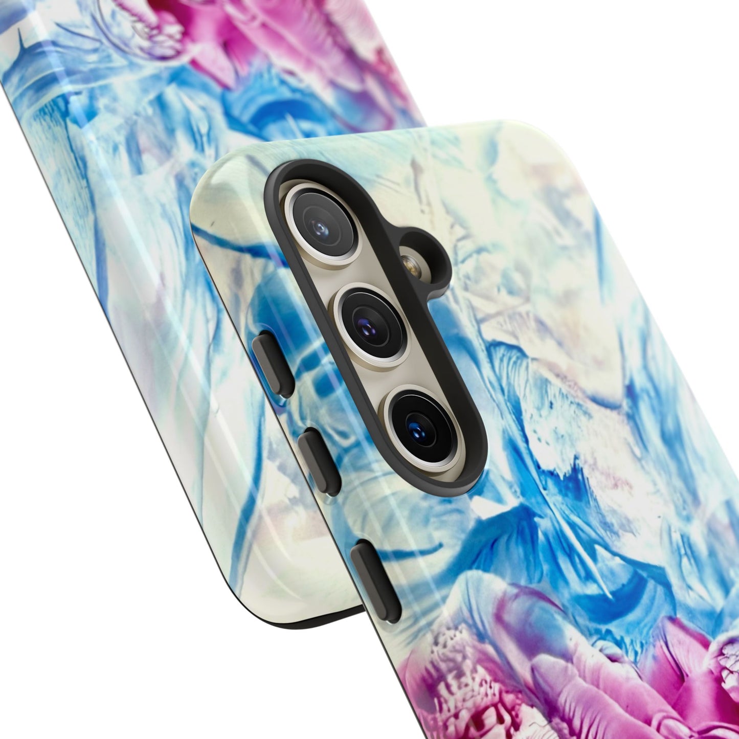 Stylish Hard Phone Case, White Horse, Art Design by Sincthus