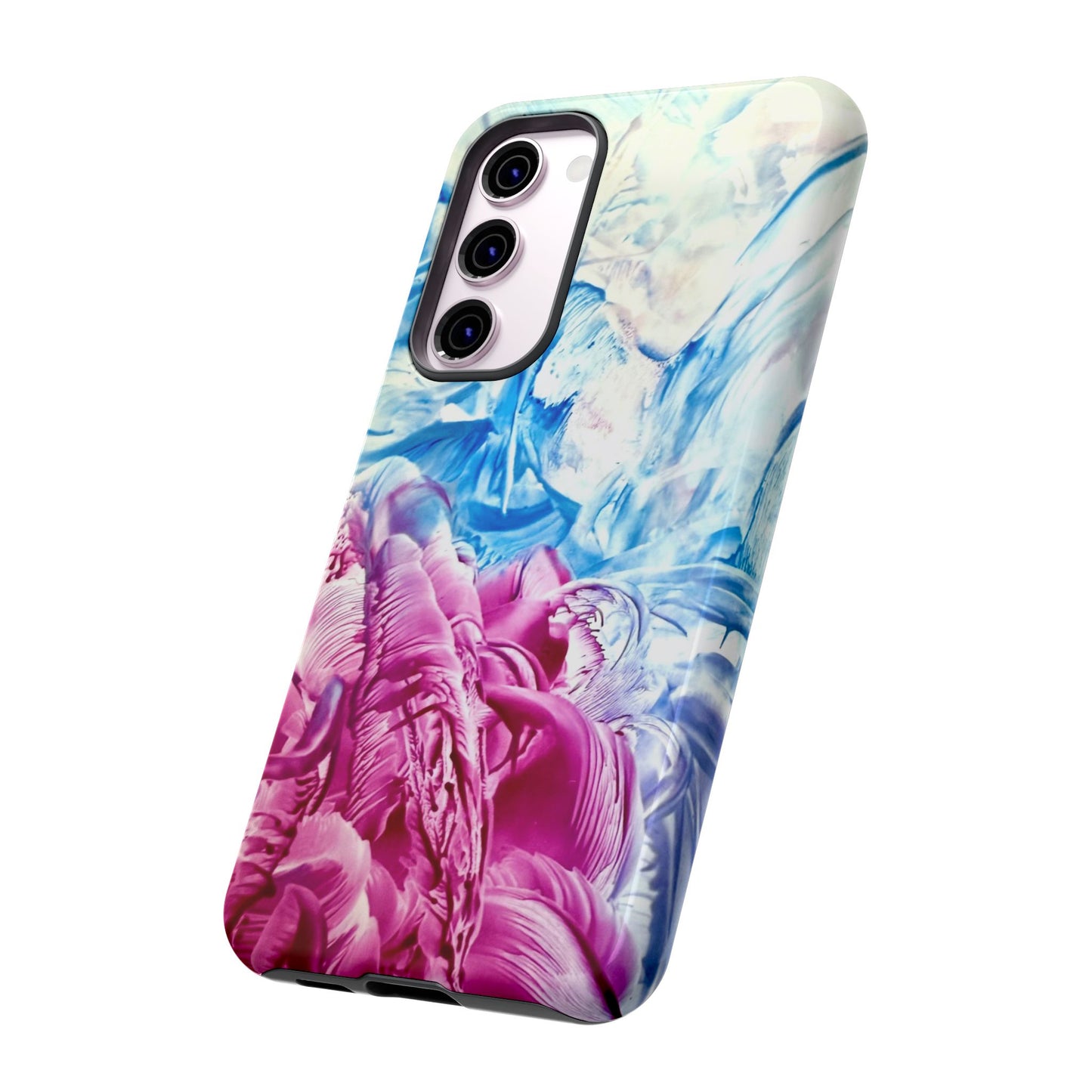 Stylish Hard Phone Case, White Horse, Art Design by Sincthus