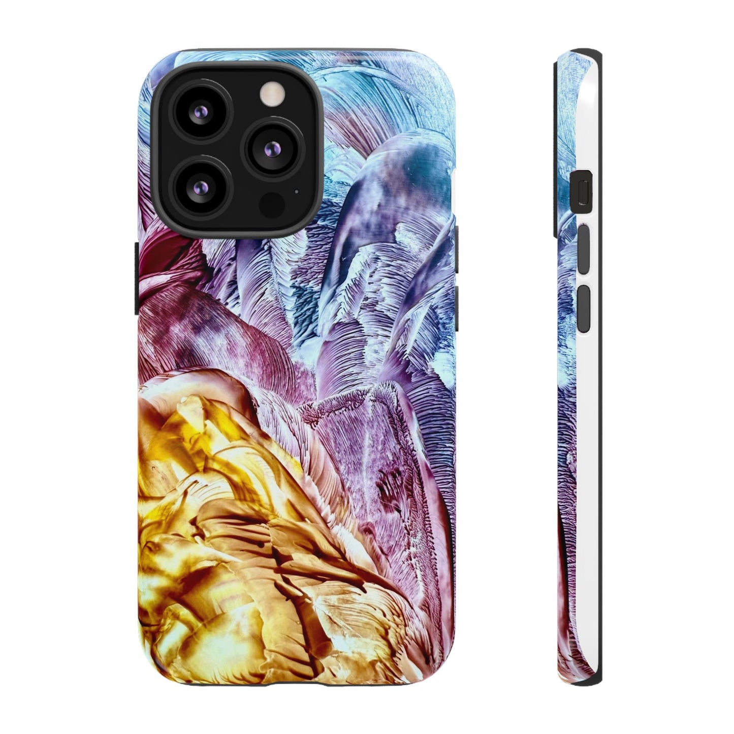 Stylish Hard Phone Case, Waves, Art Design by Sincthus
