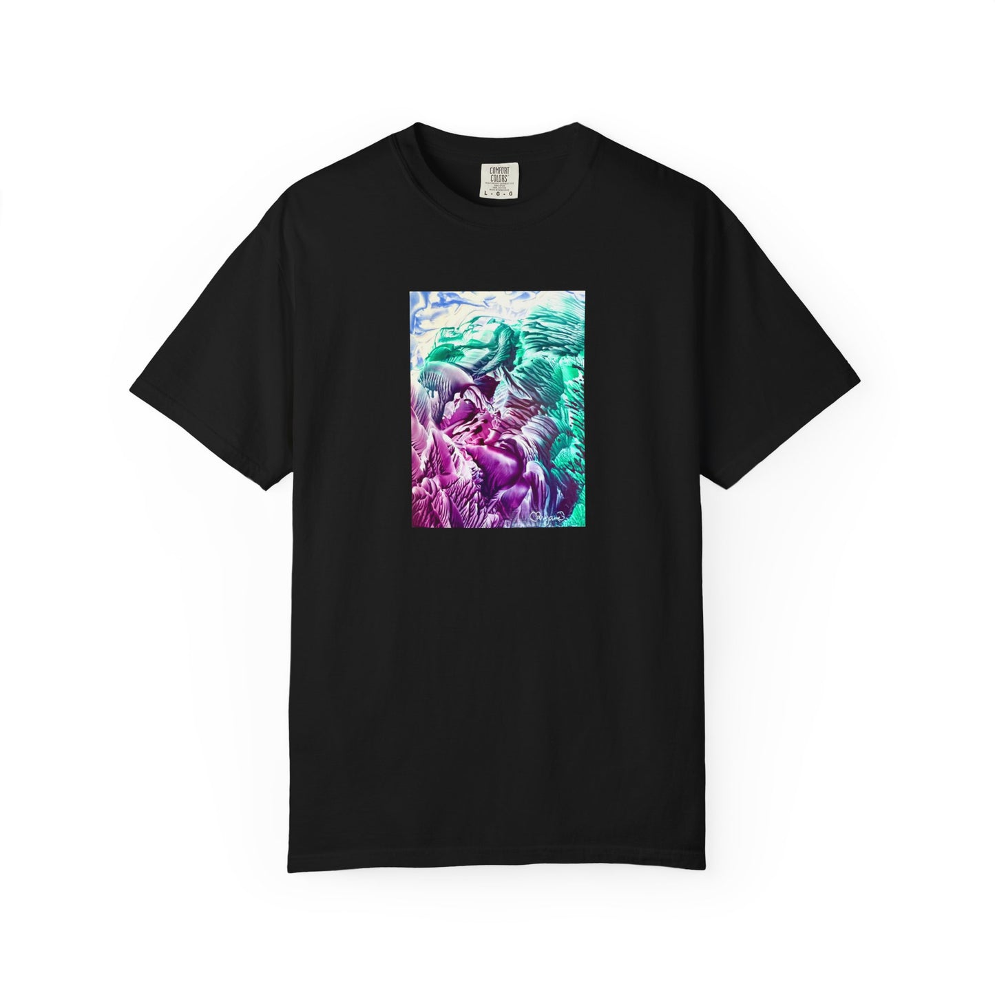 Unisex Garment-Dyed T-shirt, Bloom, Art Design by Sincthus