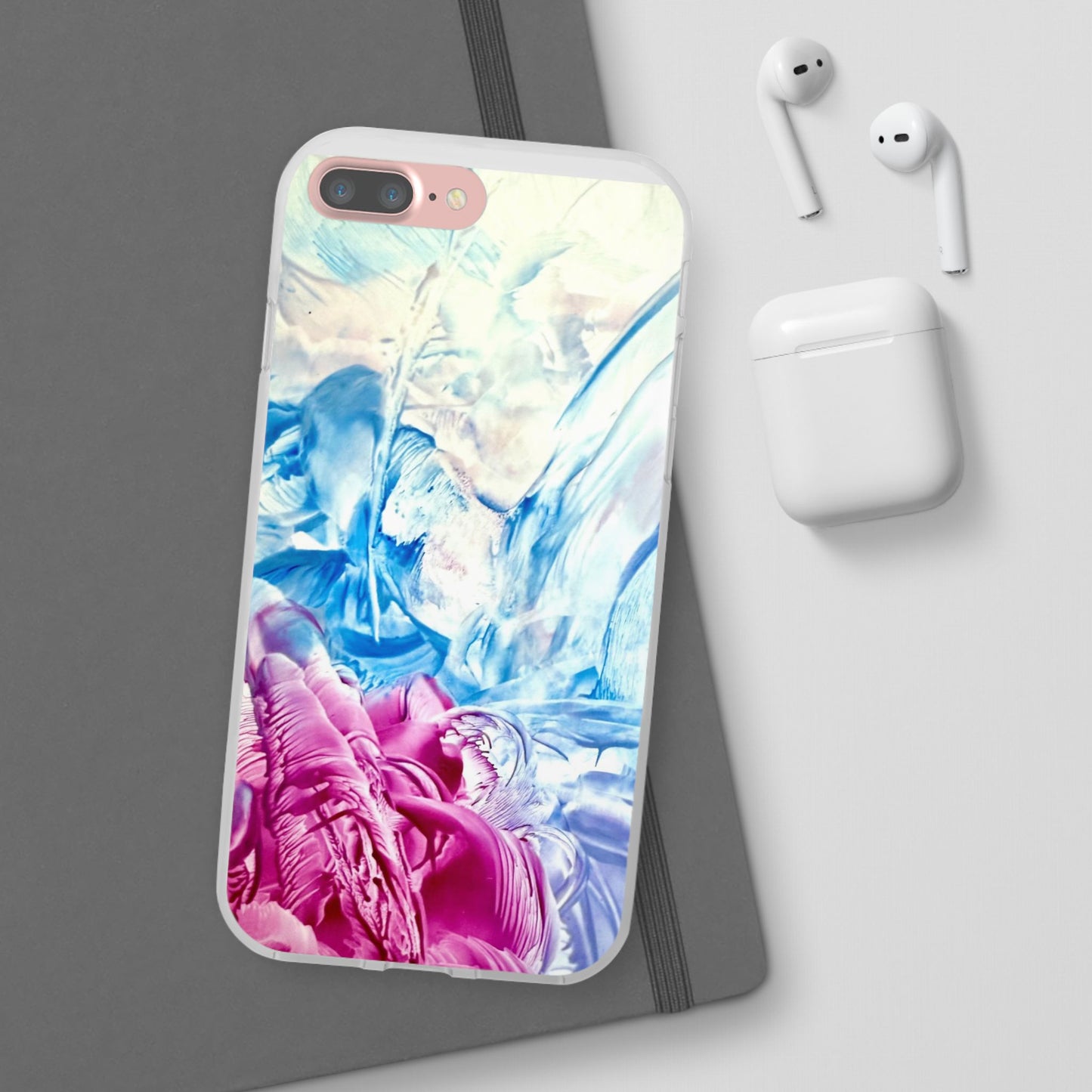 ArtFlex Phone Case, White Horse, Art Design by Sincthus