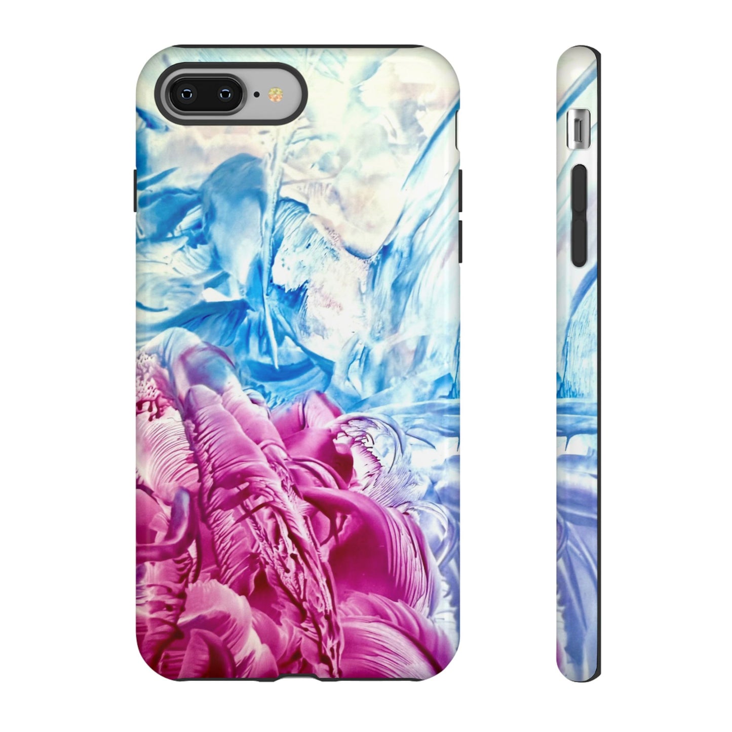 Stylish Hard Phone Case, White Horse, Art Design by Sincthus