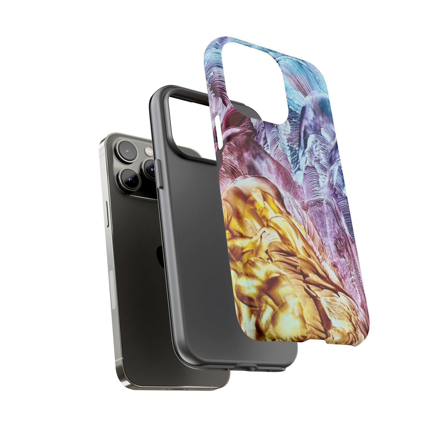 Stylish Hard Phone Case, Waves, Art Design by Sincthus