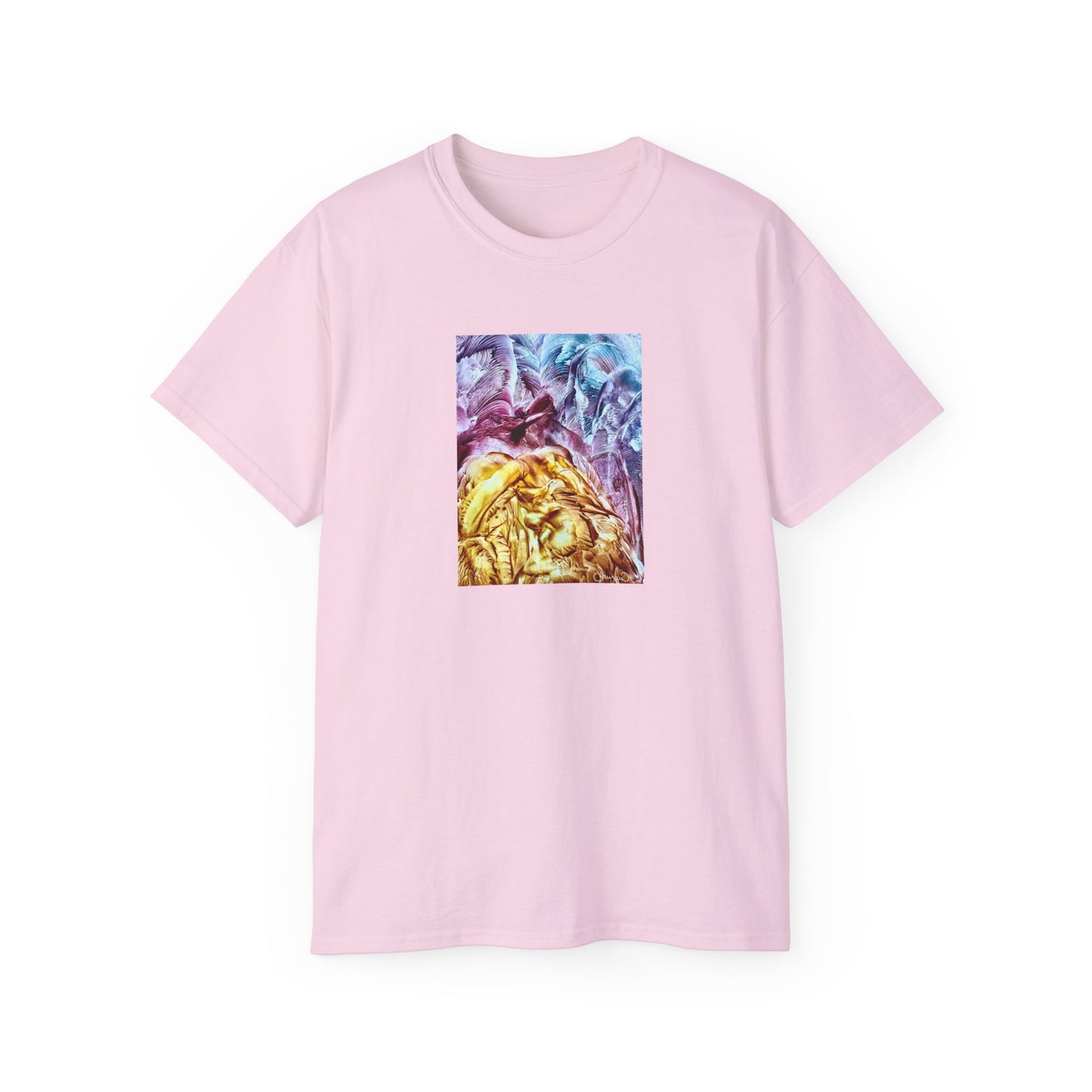 Unisex Ultra Cotton T-Shirt, Waves, Art Design by Sincthus