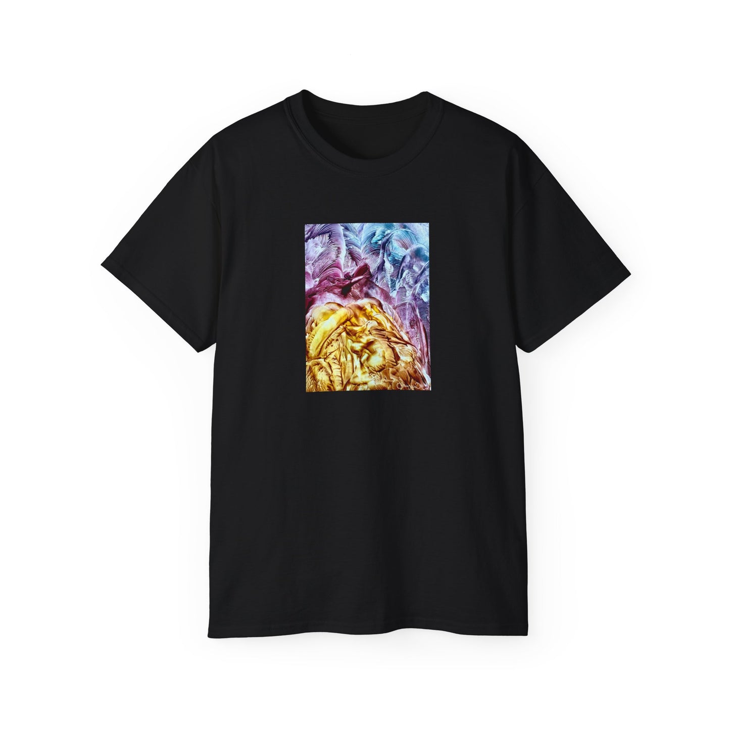 Unisex Ultra Cotton T-Shirt, Waves, Art Design by Sincthus