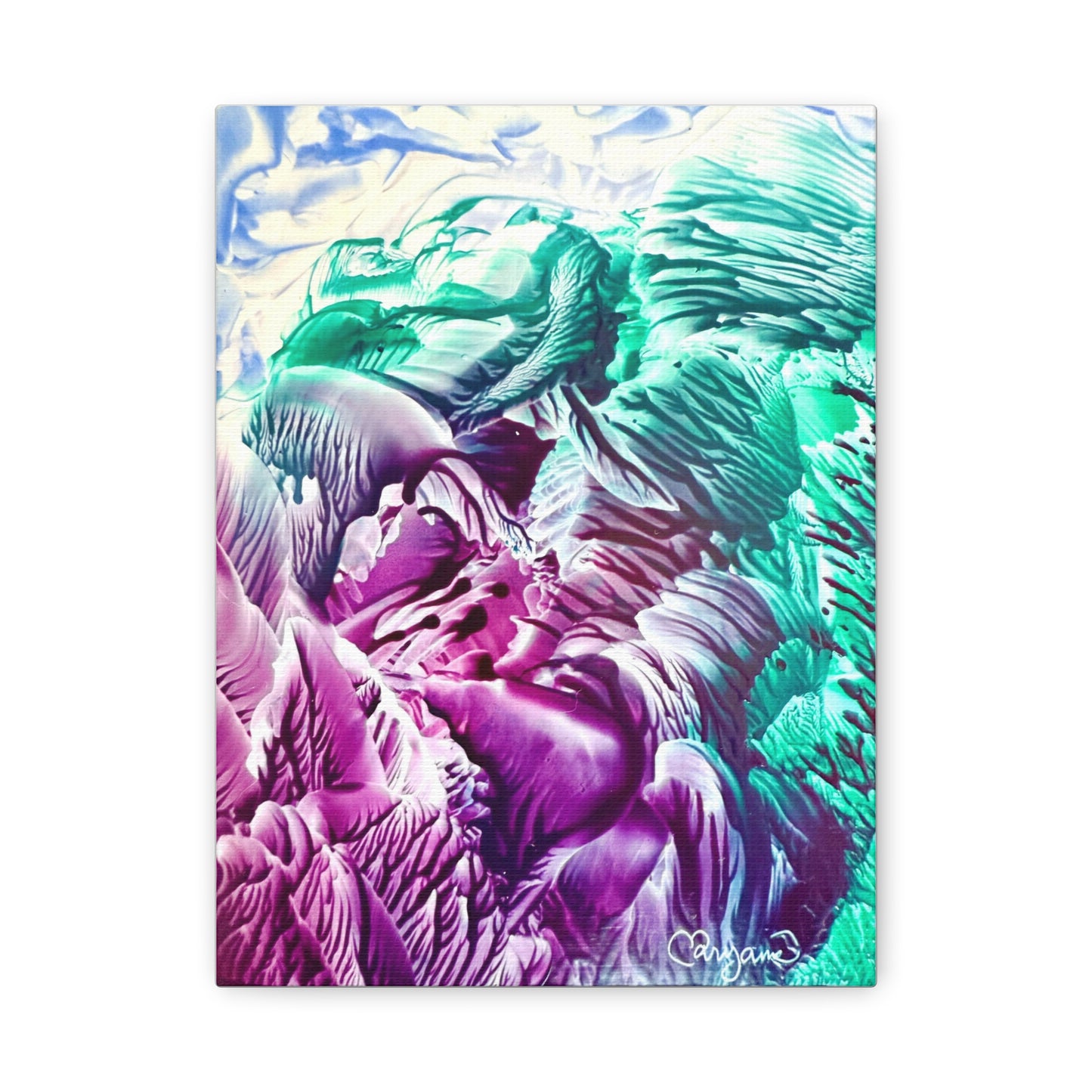 Abstract Art Canvas Print, Bloom, Art Design by Sincthus