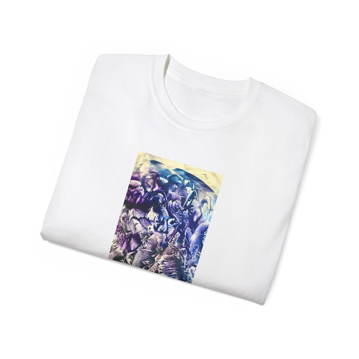 Unisex Ultra Cotton T-Shirt, Flood, Art Design by Sincthus
