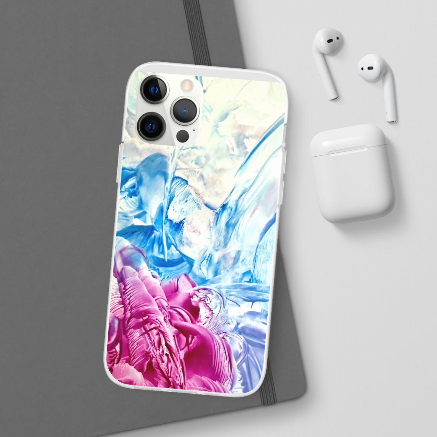 ArtFlex Phone Case, White Horse, Art Design by Sincthus
