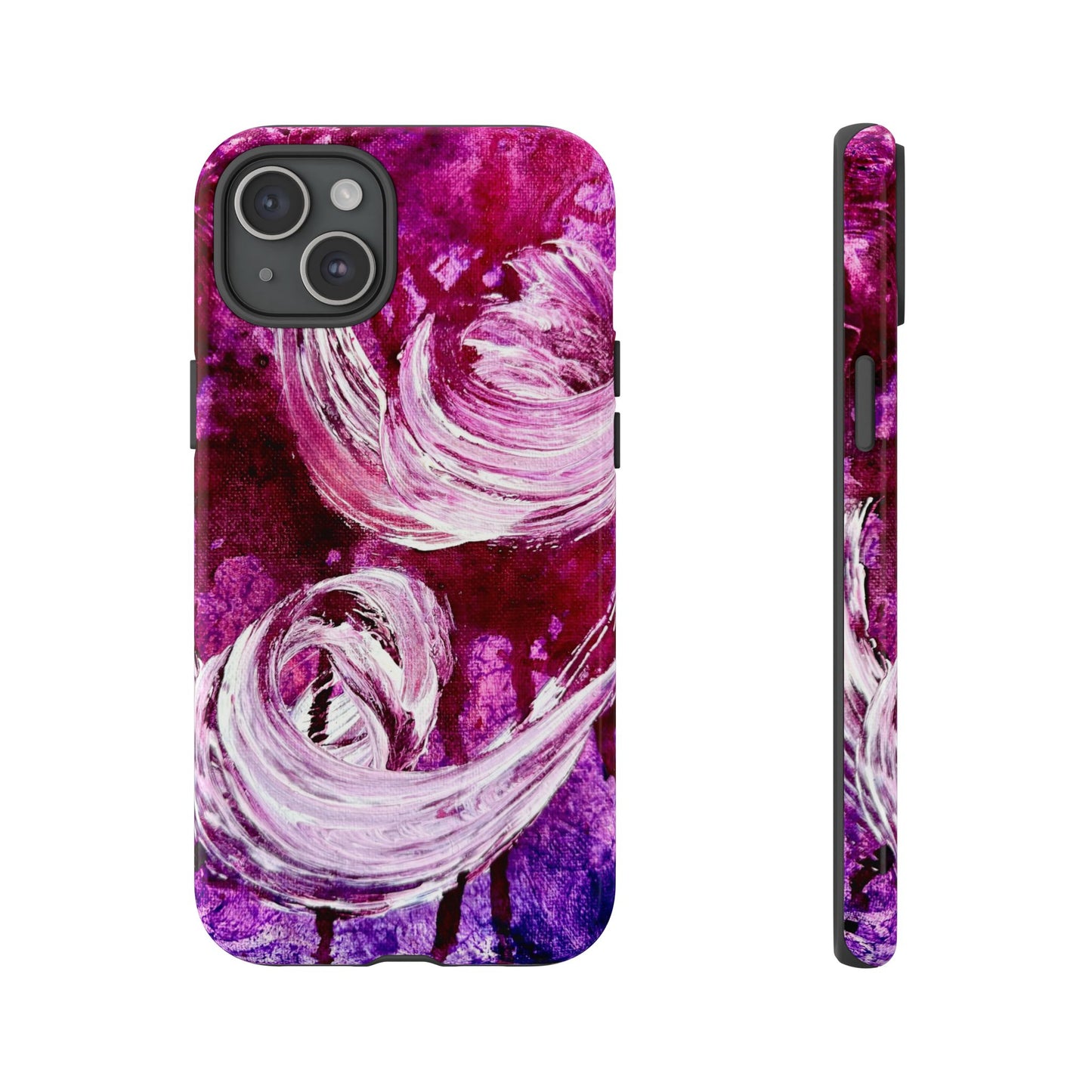 Stylish Hard Phone Case, Love Path, Art Design by Sincthus