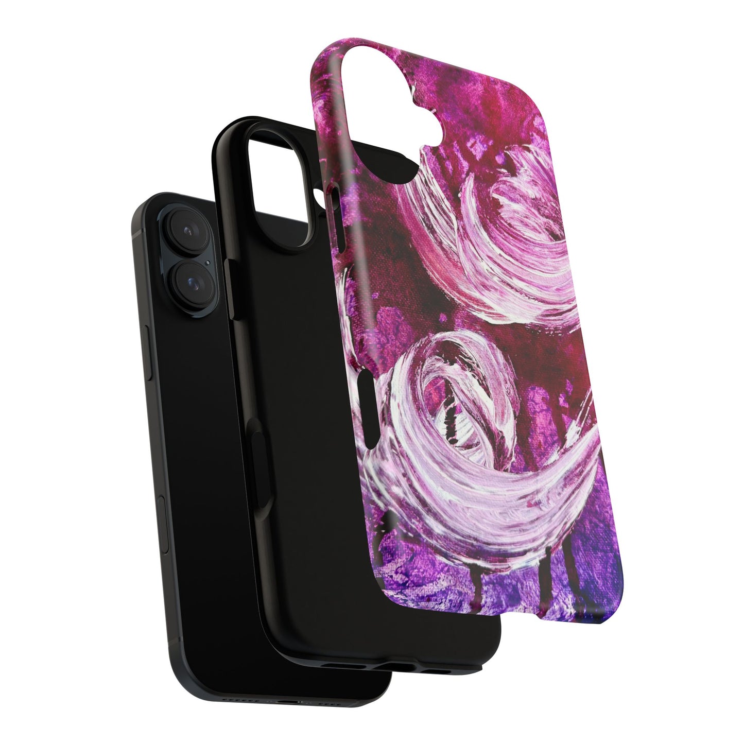 Stylish Hard Phone Case, Love Path, Art Design by Sincthus