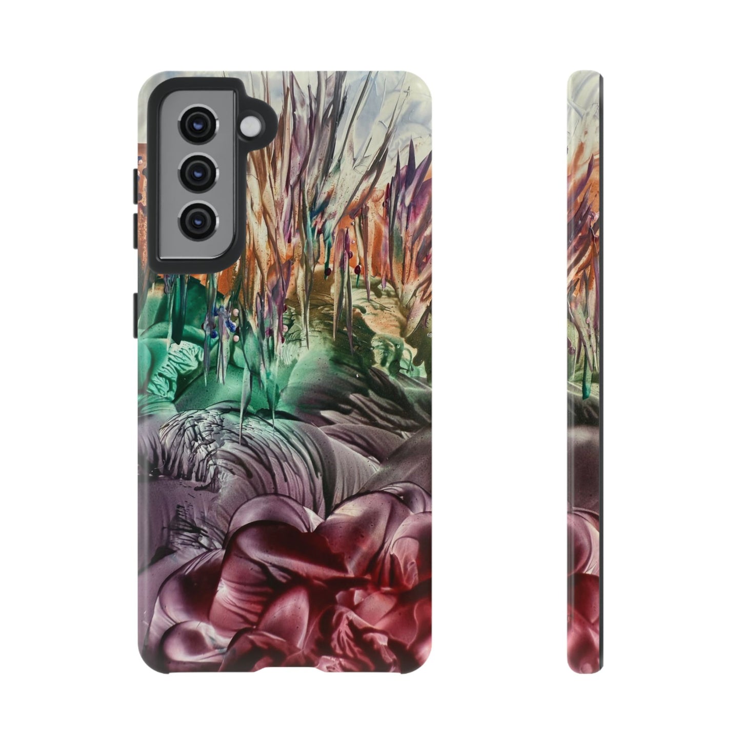 Stylish Hard Phone Case, Landscape, Art Design by Sincthus