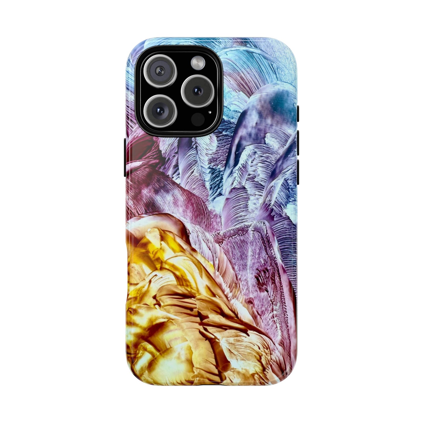 Stylish Hard Phone Case, Waves, Art Design by Sincthus