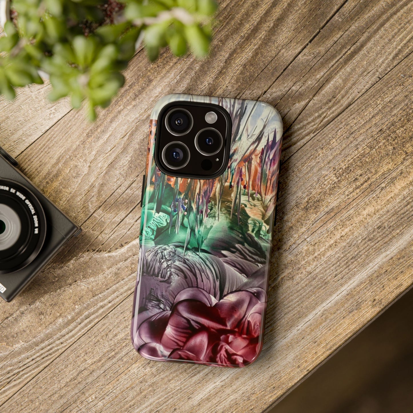 Stylish Hard Phone Case, Landscape, Art Design by Sincthus