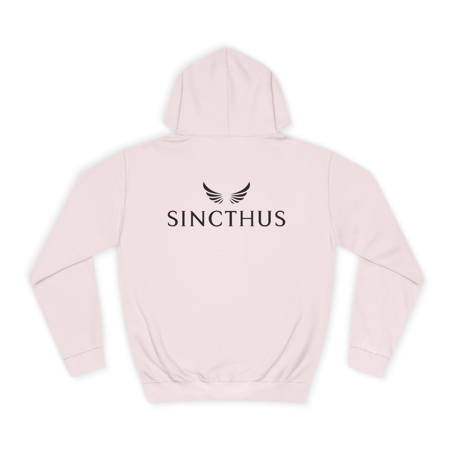 Unisex College Hoodie Sincthus Back Logo